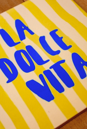 Azulejo Decorativo La Dolce Vita